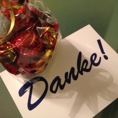 Und Schokolade für die Postbotin / And chocolate for our mailwoman